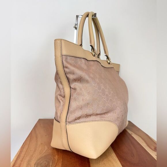 Pre-Owned Gucci Monogram Lovely Heart Top Handle Pink - Picture 4 of 12